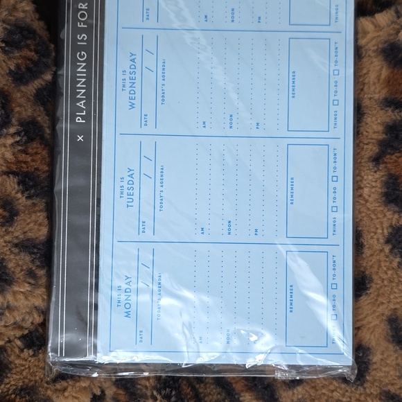 Planning is for the week - Picture 2 of 3